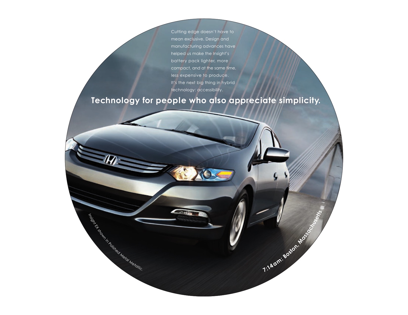 2010 Honda Insight Brochure Page 1